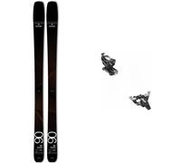 Movement - Sci da alpinismo - Pack Alp Tracks 90 Swiss 2026 in Legno - Blu navy