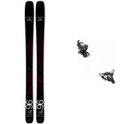 Movement - Sci da escursionismo - Pack Alp Tracks 96 Swiss 2026 in Legno - Blu navy