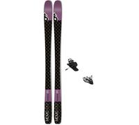 Movement Set Session 85: sci da scialpinismo+attacco+pelli 154 Black/Violet woman