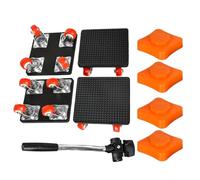 Movers Mobili con Ruote - Roller Elettrodomestici 1100 libbre di carico | Kit di spostamento per mobili girevoli a 360° per divano, , tavolo, materasso, armadietto, pianoforte, lavaggio