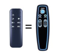 MOVHEIYL Telecomando di ricambio per LifePro Waver Vibration Plate Exercise Machine LP-WVR-BLK LP-WVR-BLU