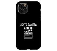 Movie Clapper Board Lights Camera Action Custodia per iPhone 11 Pro