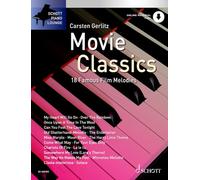 Movie Classics 1: 18 bekannte Filmmelodien. Klavier.