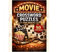 Movie Crossword Puzzles for Adults: Large Print