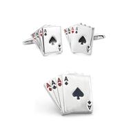 Movie Designg Super Eroi Stormtrooper Gemelli per camicia per Uomini ottima Idea regalo Materiale Metallo Colori vari Collegamenti Di Polsino. (Carte da Gioco)