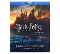 MOVIE/FILM-HARRY POTTER I INSYGNIA SMIERCI CZESCI 1 I 2 (4 BD)