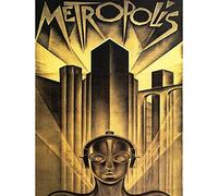 Wee Blue Coo Movie Film Metropolis Sci Fi Drama Dystopia Utopia Lang Art Print Poster Wall Decor 12X16 Inch