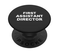 Movie Set Film Crew First Assistant Director PopSockets PopGrip Adesivo