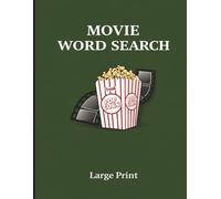 Movie Word Search Large Print