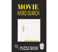 Movie Word Search Puzzles: 50 Fun Puzzles for Film Lovers | A Relaxing & Challenging Activity Book for Adults and Teens with Solutions