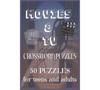 Movies and TV crossword puzzle book