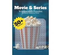 Movies & Series Wordsearch: Wordsearch Puzzles with Easy to Read Print about Movies, Series and More | 6x9 inches, 120 pages | 50+ puzzles ... Gift for Vacation, Holidays and Relaxation