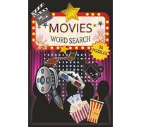Movies Word Search: 55 Puzzles in Easy to Read Print about Movie Titles