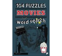 Movies Word Search: A Fun Puzzle Book for Film Lovers & Cinema Enthusiasts | 104 Entertaining Puzzles | 936 Film-Related Words | 6x9 Inch Format | Perfect for Movie Buffs & Pop Culture Fans