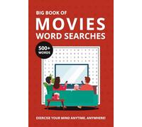 Movies Word Search Puzzle Book: about Actors, Series and More | 6x9 inches, 110 pages | 50+ Puzzles … Gift for Vacation, Holidays ...