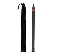 Moviess motion telecamera selfie stick telescopico estendibile per x3 uno rs go 2 uno x2 una r una x lunghezza regolabile in argento leggero per il viaggio (Arancia)