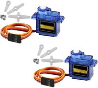 Movilideas 2 Micro Servomotori 9 g Compatibili con SG90, 4,8-6 V