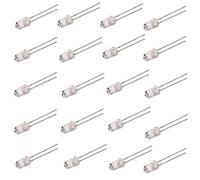 Movilideas - 25X Diodo LED RGB 4,8X5 mm Cambio automatico di colore 2 Pin alta luminosità