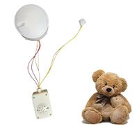 Movimento Bambola Calmante - Meccanismo Peluche Respiro Regolato | Dispositivo Sonno con Luce Morbida e Simulazione Battito per Comfort e Routine Notturna del Neonato