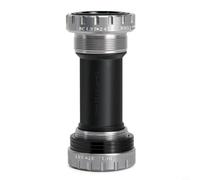 Movimento centrale 1,37 x 24 denti, compatibile con 68-73 mm, dimensioni del guscio progettato per bici da strada e mountain bike (grigio)