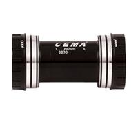 Movimento Centrale BB30 Interlock per Shimano - Cuscinetti Ceramici, Compatibile 68/73 mm, Nero
