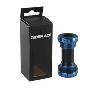 Movimento centrale BB52 68/73 mm con cuscinetti a sfera in ceramica per parti della bicicletta, telaio in lega di alluminio per una maggiore stabilità di guida (blu)