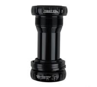 Movimento centrale BB52 68/73 mm con cuscinetti a sfera in ceramica per parti della bicicletta, telaio in lega di alluminio per una maggiore stabilità di guida (nero)