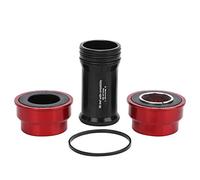 Movimento centrale BB91 BB92 in ceramica Bea, movimento centrale con ruota a catena cava, peso in alluminio CNC 6061 con Sile, per montagna e (Ceramic bottom bracket-press-fit-red)