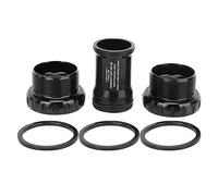 Movimento centrale BB91 BB92 in ceramica Bea, movimento centrale con ruota a catena cava, peso in alluminio CNC 6061 con Sile, per montagna e (Ceramic bottom bracket - threaded - black)