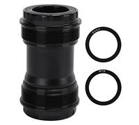 Movimento Centrale Bici, Serie Sterzo in Alluminio, 68 / 73mm, 47mm Nero - Telaio Protetto, Longa Durata, Montaggio Facile