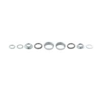 Movimento Centrale BMX in Acciaio Cromato Neco Argento 65-68mm