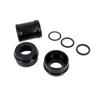 Movimento centrale cavo a pressione per telaio PF30 68/73 mm, nucleo albero 24 mm, lega di alluminio CNC con cuscinetti sigillati e 3 guarnizioni per mountain bike