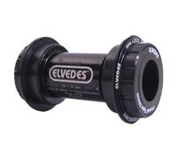 Movimento centrale Elvedes PRESS-FIT 30 -> 24 mm (42 mm/46 mm) + Spacer 90,6/95,5 mm Nero