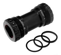 Movimento centrale filettato resistente all'acqua con diametro interno di 47 mm per sistemi di guarnitura da 24 mm e 29 mm, struttura in alluminio resistente per un uso duraturo della bicicletta (68