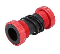 Movimento centrale integrato KEENSO per guarnitura, movimento centrale BSA a guscio del cuscinetto Hollowtech, 68-72M, movimento centrale BB con filettatura a vite(ROSSO)
