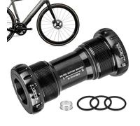 Movimento centrale, movimento centrale quadrato conico | Albero centrale cuscinetto mountain bike | Componenti per bici, sostituzione bici, strumenti movimento centrale bici da strada, guarnitura 24