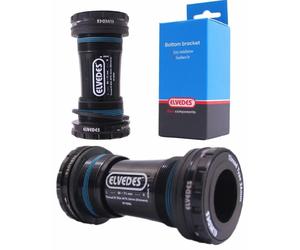 Movimento centrale mtb Elvedes BSA SHIMANO 24 mm Noir