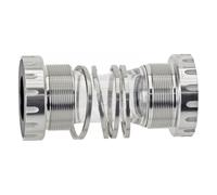 Movimento Centrale Neco Argento per Shimano Hollowtech II 68-78 mm con Cuscinetti CNC