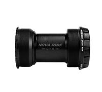 Novaride T47_77a Sram Dub29 Bottom Bracket Cups Argento 77 mm Black