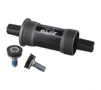 Movimento centrale per bici con foro quadrato, telaio in metallo con cuscinetti sigillati per un funzionamento regolare, compatibile con filettatura standard BC 1 37 x 24T, diverse varianti di