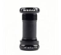 Movimento centrale per bici in lega di alluminio per BSA 68-73 mm, coppa BB filettata inglese per asse SRAM 24 mm - Shimano- FSA - Raceface - Nero