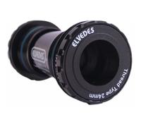 Movimento centrale stradale Elvedes BSA SHIMANO 24 mm Nero