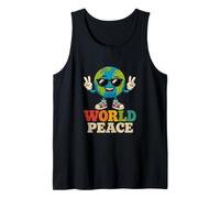 Movimento del Messaggio di gentilezza positiva della Terra della Pace Mondiale Canotta