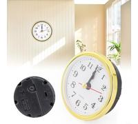 Movimento di ricambio per orologio al quarzo con funzionamento silenzioso e numeri arabi, progettato per la creazione e la riparazione di orologi fai da te in diverse dimensioni (65 mm)