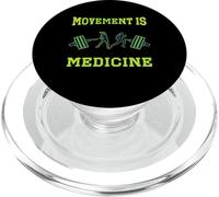 Movimento è Medicina Sport Medicina Esercizio Design PopSockets PopGrip per MagSafe