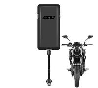 Movimento GPS per auto - Modello compatto con involucro nero con guscio in lega, avviso di movimento silenzioso, segnalatore remoto, collegamento per mappatura di precisione, campo di monitoraggio est