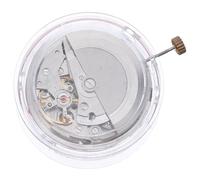 Movimento Meccanico Automatico Argento per Orologi, Acciaio e Metallo | Ricambio per Restauro, Struttura Stabile Ingranaggi Lavorati, Adatto a Lezioni di Orologeria e Quadranti Data