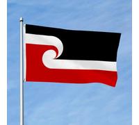 Movimento Per La Sovranità Maori Garden Flag Resistente Alle Intemperie Bandiere Da Giardino Con 2 Occhielli Bandiere Di Benvenuto Decorazione Per Esterni Interni All'Aperto 90X152Cm