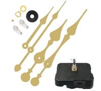 Movimento per orologio a passo con puntatore in metallo, compatibile con diversi spessori (oro, 18 mm)