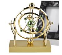Movimento perpetuo, giocattolo da ufficio di movimento perpetuo,Giocattoli da ufficio con palla di movimento scientifico | Ornamento per ufficio di scienze 'educazione, Newton Swing Ball Gadget